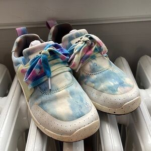 Snibbs tie dye exclusive release space cloud work shoe